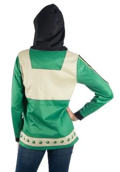 My Hero Academia Tsuyu Asui Women's Hoodie -Costumes Sales Store womens my hero academia tsuyu assui hoodie 1