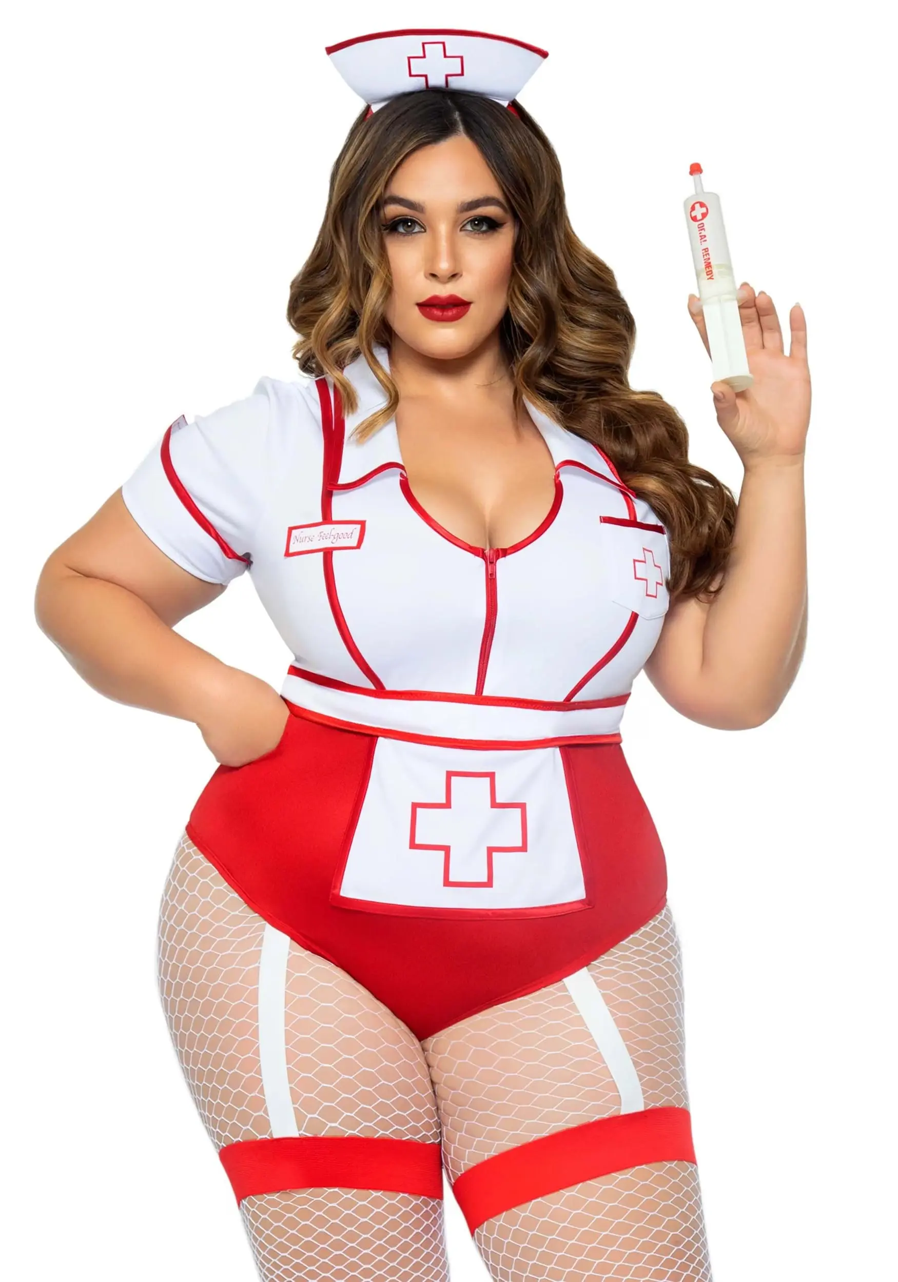 Plus Size Feelgood Nurse Costume For Women 3 Plus Size Feelgood Nurse Costume For Women