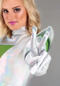 Outer Space Alien Women's Costume -Costumes Sales Store womens outer space alien costume alt 6