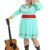Women's Plus Size Country Star Costume Dress 1 Women's Plus Size Country Star Costume Dress -Costumes Sales Store womens plus size country star costume