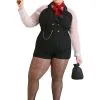 Women's Plus Size Gangster Gal Costume