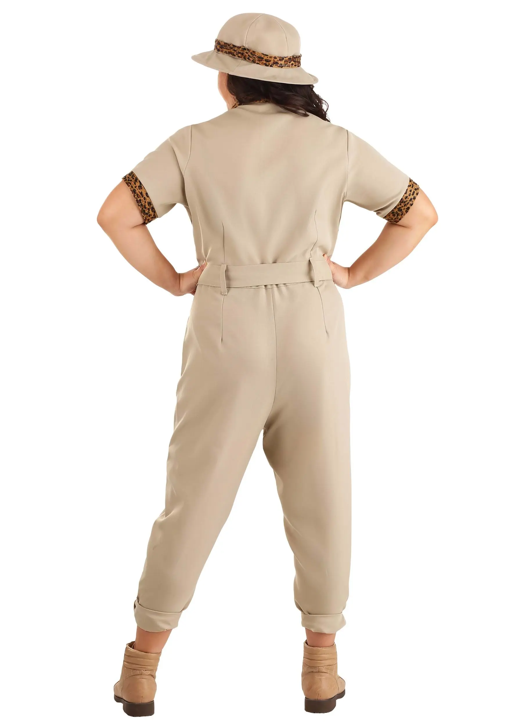 Plus Size Zookeeper Women's Costume 4 Plus Size Zookeeper Women's Costume - Image 2