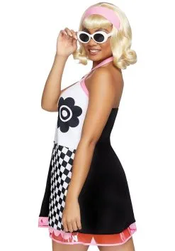 Swinging 60s Sweetie Womens Costume -Costumes Sales Store womens swinging 60s sweetie costume alt 1
