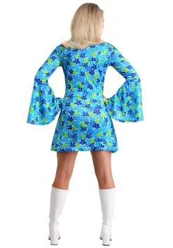 Costumes Sales Store -Costumes Sales Store womens wild flower dress costume 70s alt1