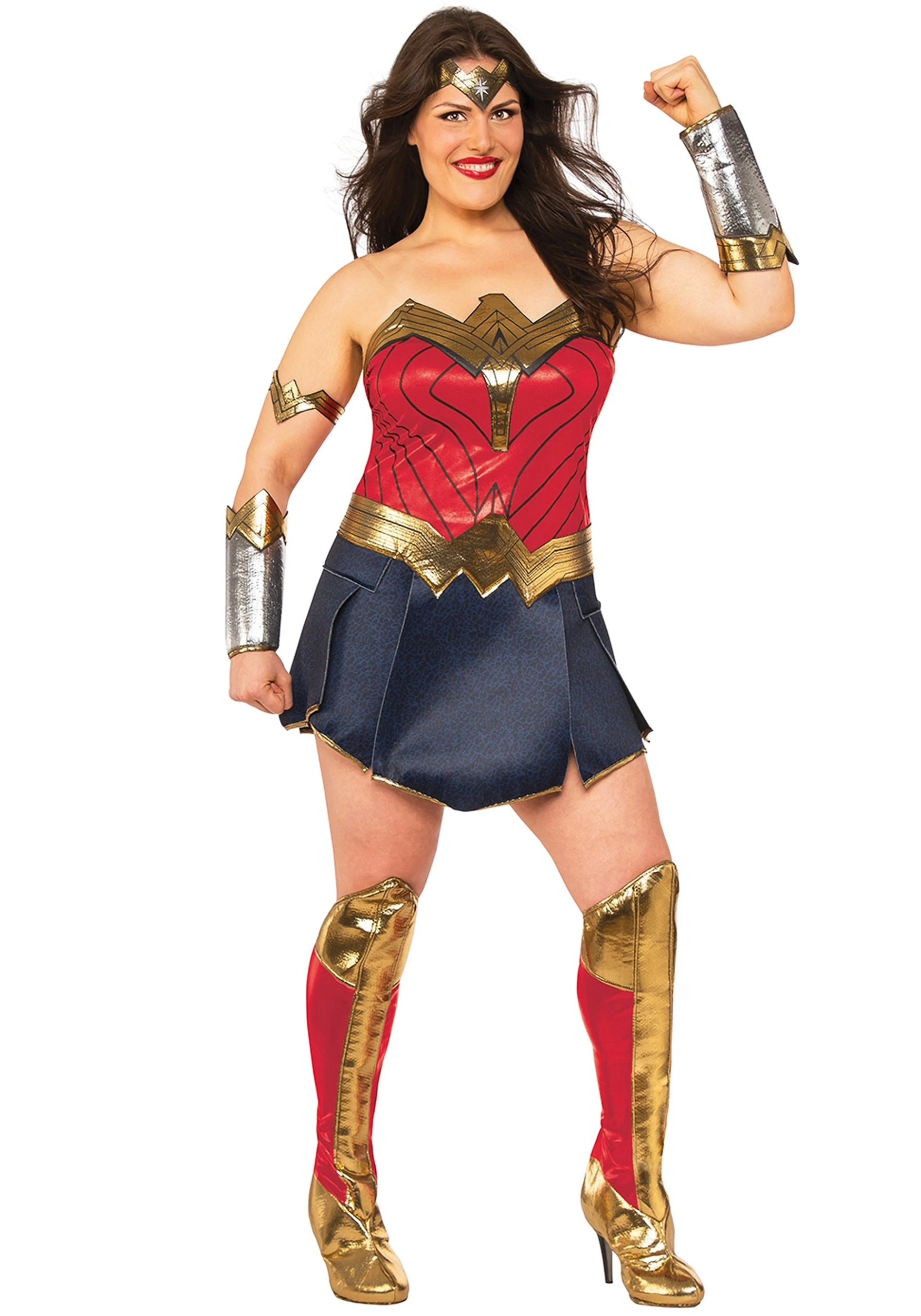 Women's Wonder Woman Plus Size Costume 3 Women's Wonder Woman Plus Size Costume