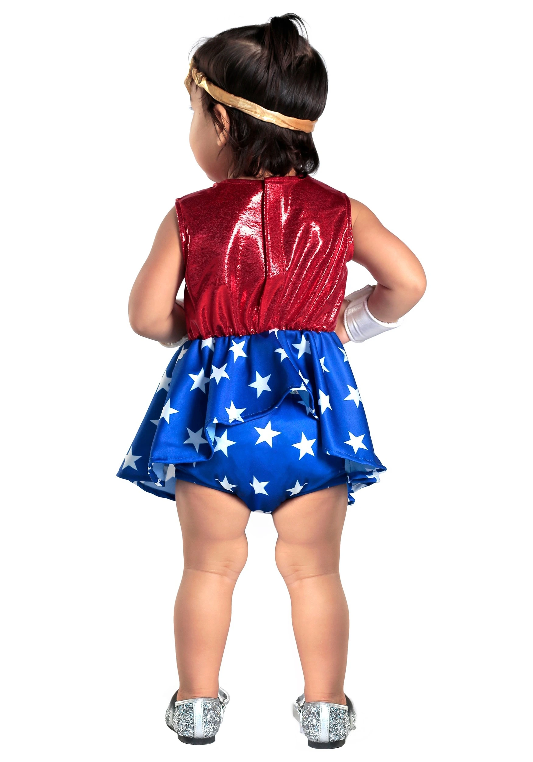 Girls Wonder Woman Toddler Costume 4 Girls Wonder Woman Toddler Costume - Image 2
