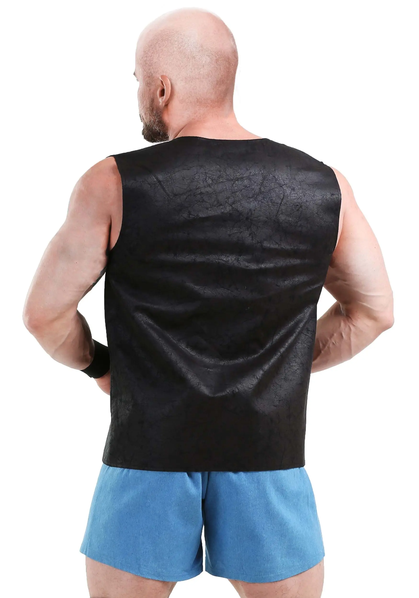 Adult Plus Size Stone Cold Steve Austin WWE Costume 4 Adult Plus Size Stone Cold Steve Austin WWE Costume - Image 2